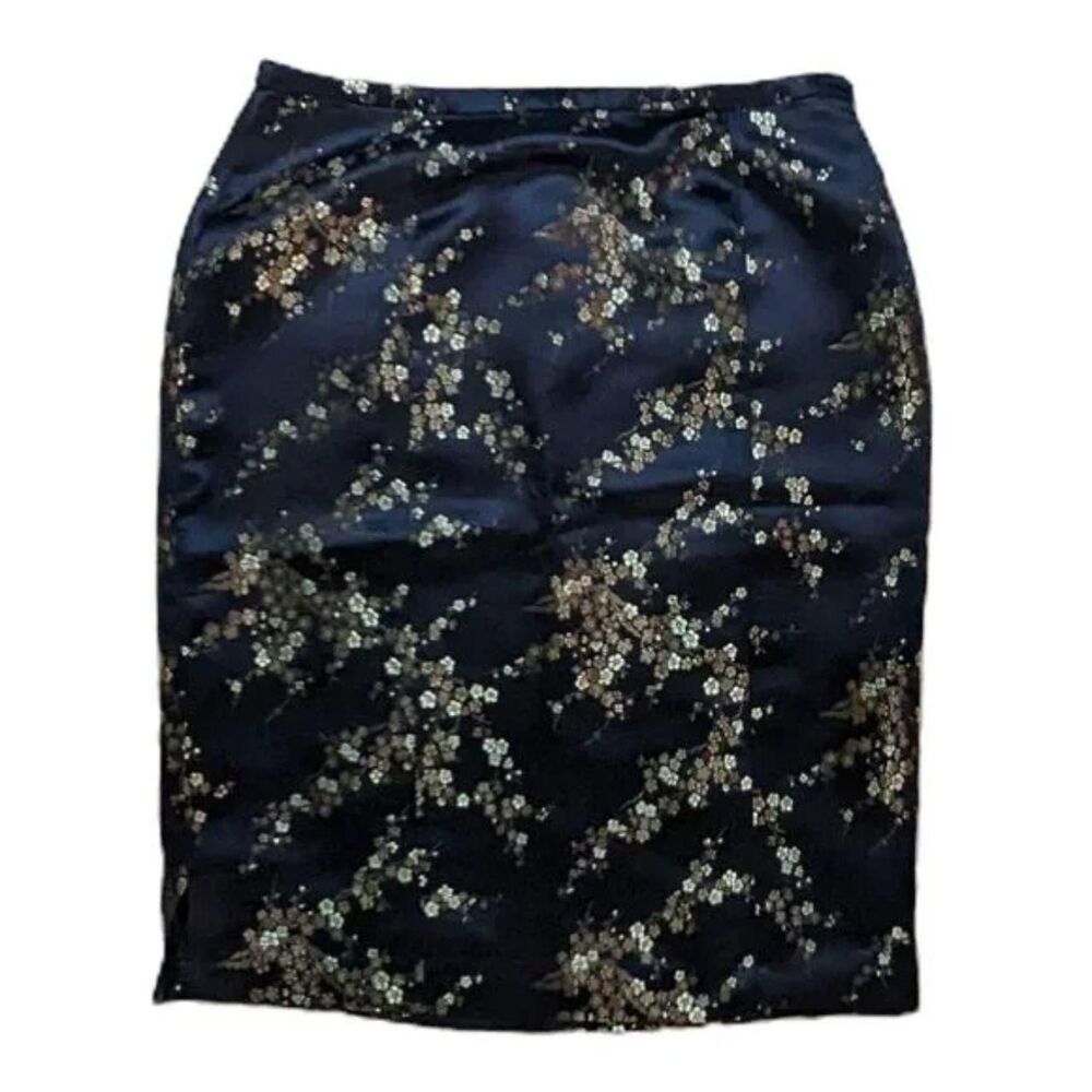 Unbranded Women's Black and Gold Skirt